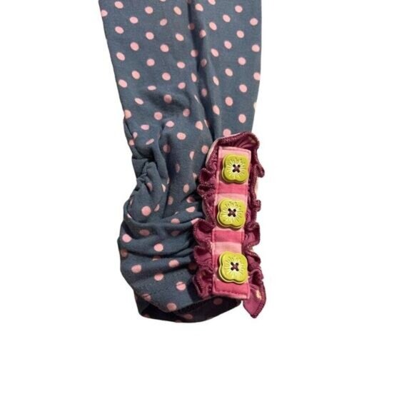 Matilda Jane Make Believe By Design Polka Dot Pants Girls Size 2 Button Accent a - Picture 11 of 13